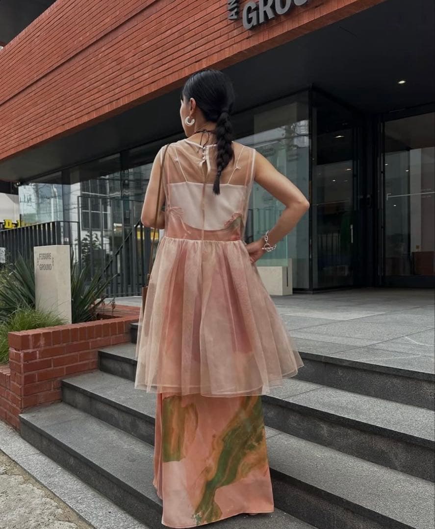 AMERI VINTAGE 3WAY MARGOT GEL ART DRESS - メルカリ