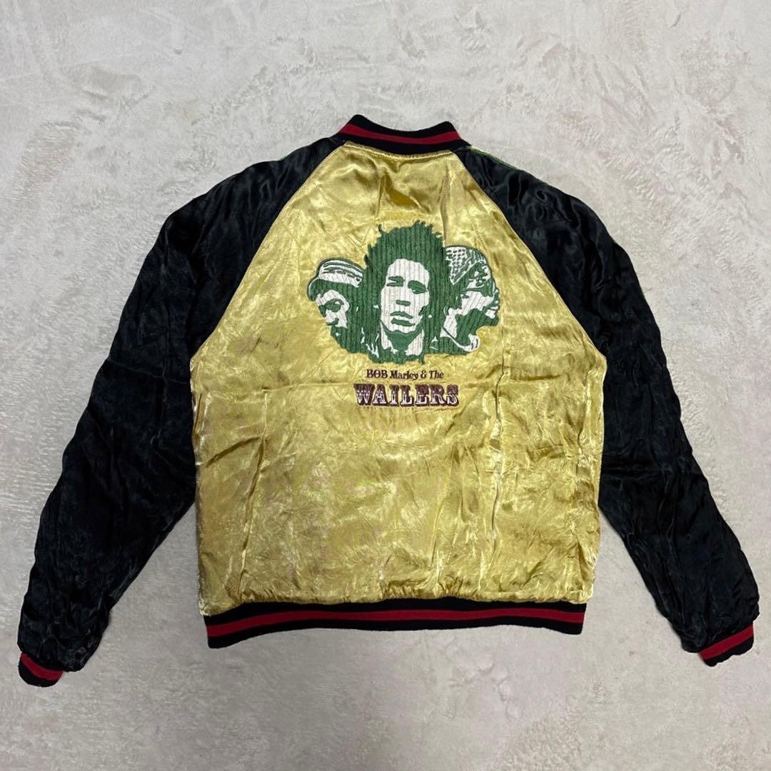 希少 BGCO リバーシブル ベロア スカジャン - メルカリ