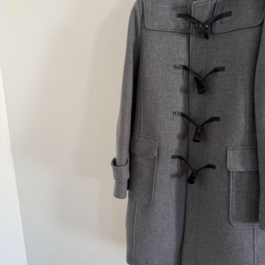 極美品】ジェイプレス/スーパー100S二重織メルトンダッフルコート