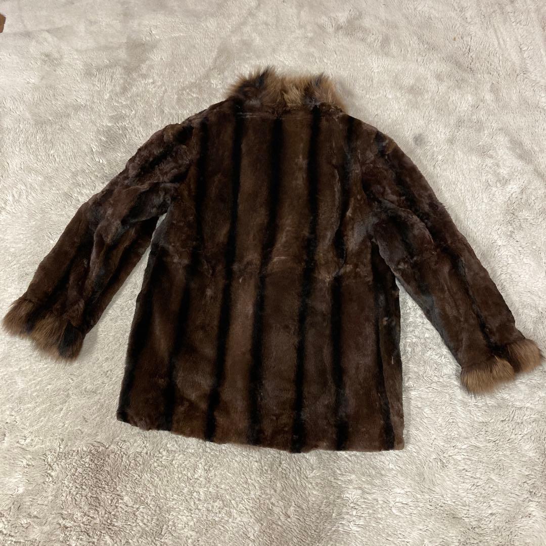 BALMAIN 毛皮コート リバーシブル ブルーフォックス シルク100% - メルカリ