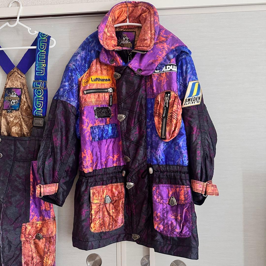 ゴールドウィン スノーボードウェア Sサイズ セットアップ 男女兼用