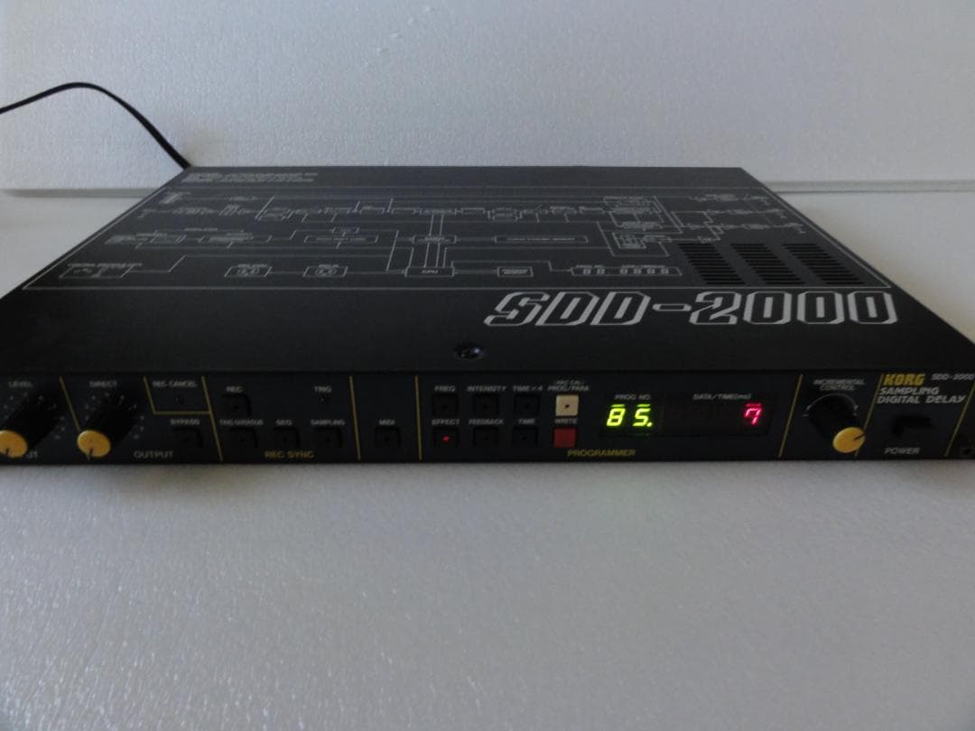 DJ機材 KORG SDD-2000 KORG SDD2000 サンプリング・ディレイ｜中古楽器 山陽電子商会 第弐
