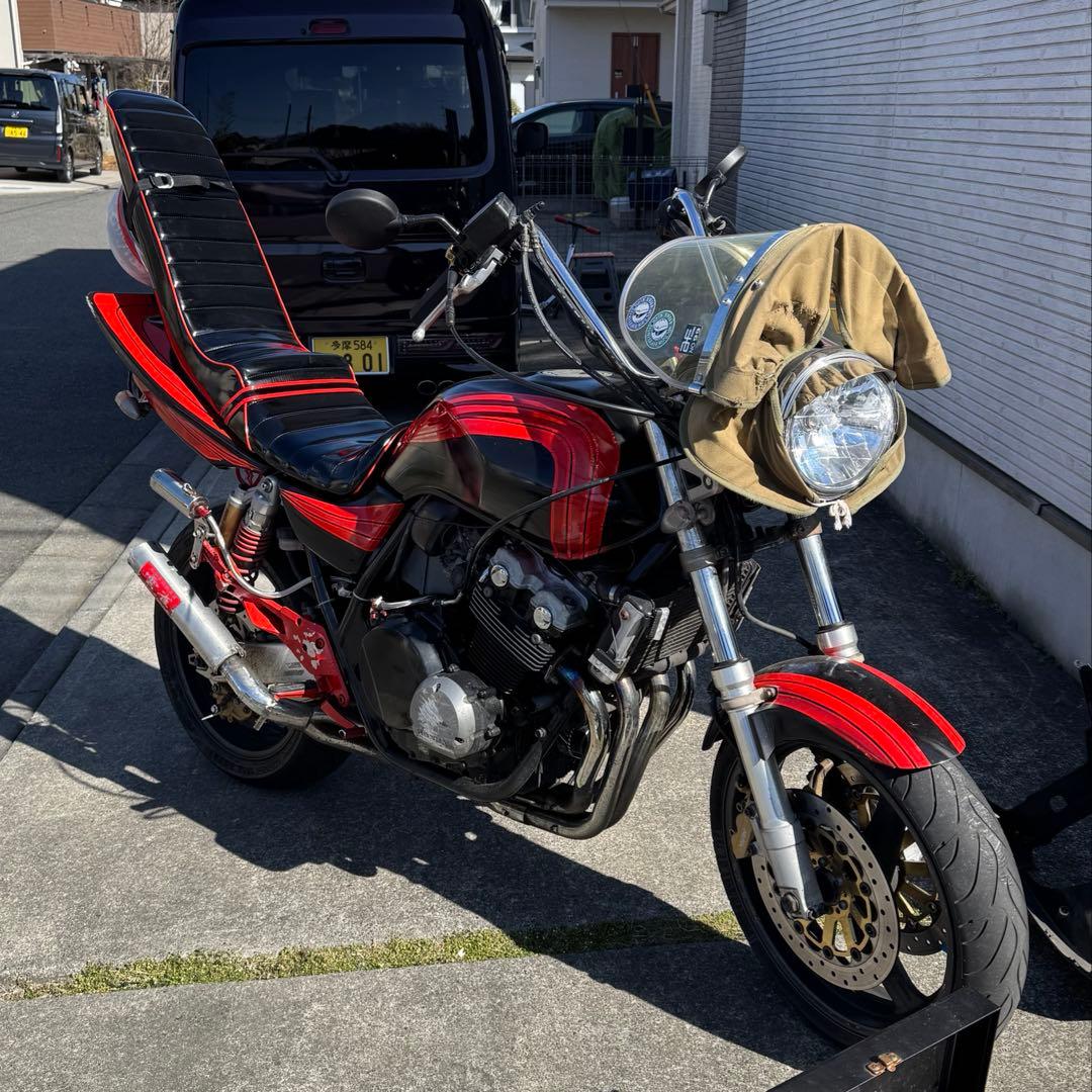 CB400SF NC39 三段シート - メルカリ