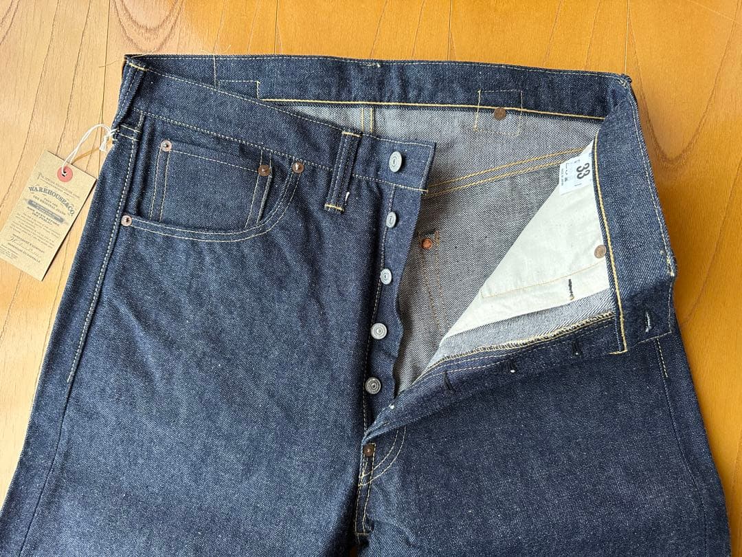 ウエアハウス デッドストックブルー1003XX 1941年モデル W33 - メルカリ