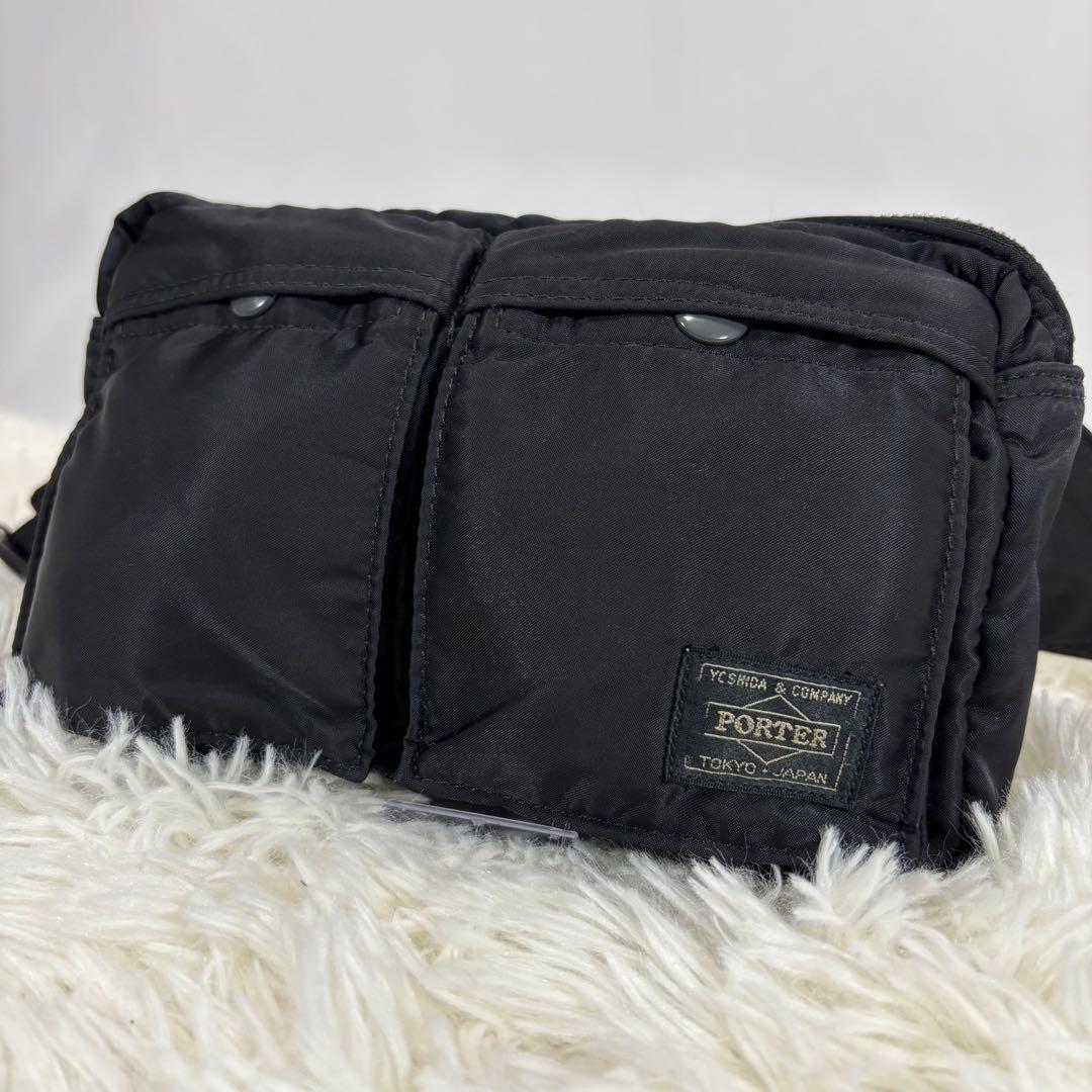 美品✨ポーター タンカー ボディバッグ ウエストバッグ クロスボディー