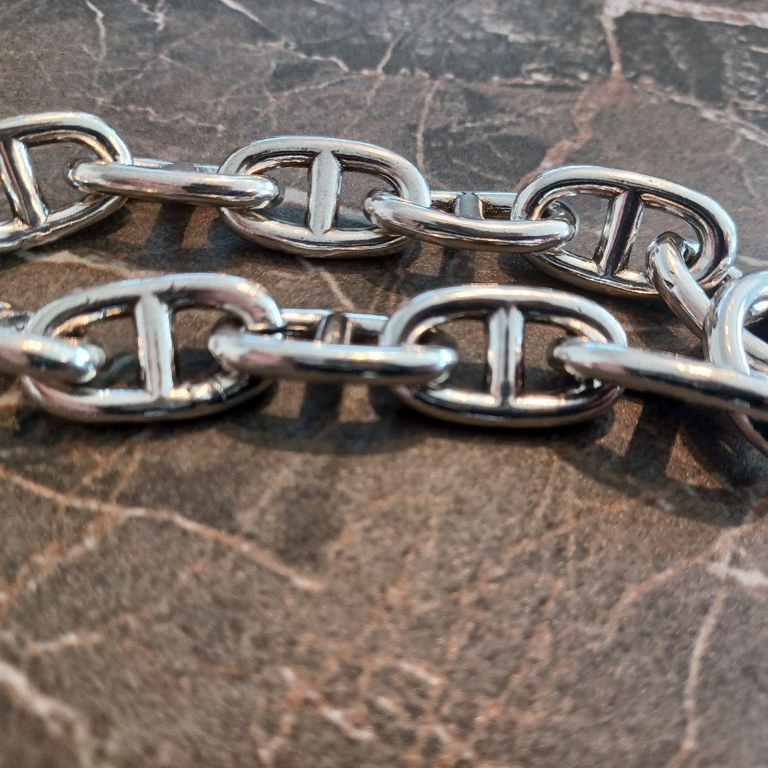 極太 S925 シェーヌダンクル ブレスレット シルバー 925 メンズ - メルカリ