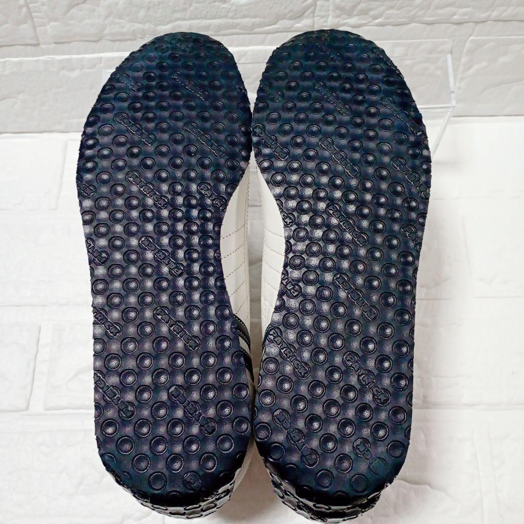 PATRICK アイリス IRIS レザー 白×紺 26.5cm ✨️良品✨️