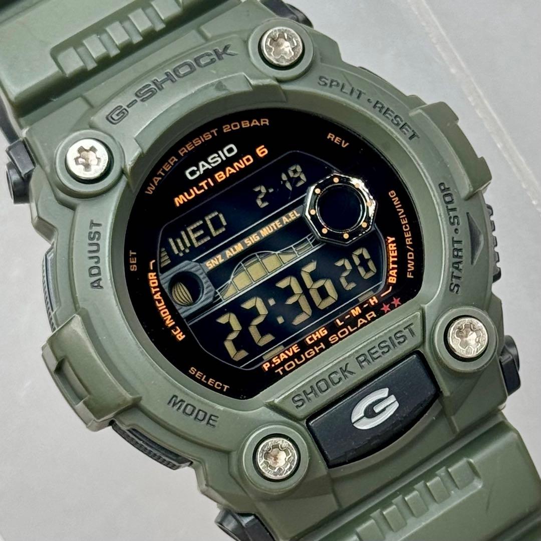極美品 G-SHOCK GW-7900KG 電波ソーラー アーミーグリーン 限定 - メルカリ