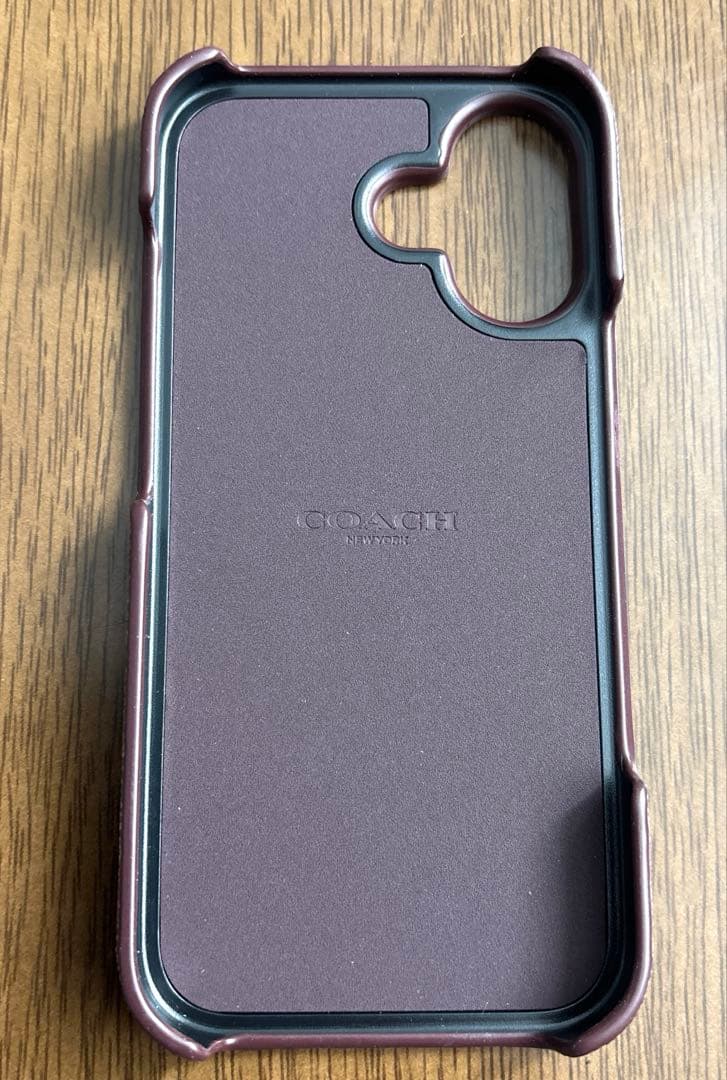 COACH iPhoneケース シグネチャーブラウンiPhone17 COACH iPhoneケース