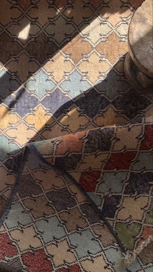 119×208 \"Konpeito\" ViNTAGE TURKiSH RUG