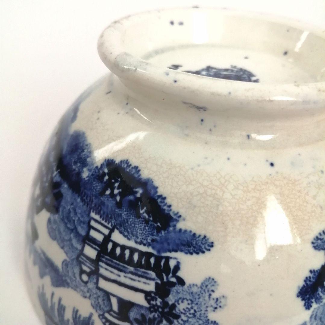 阿蘭陀焼 デルフト ペトルス・レグー窯 銅版転写 カフェオレボウル