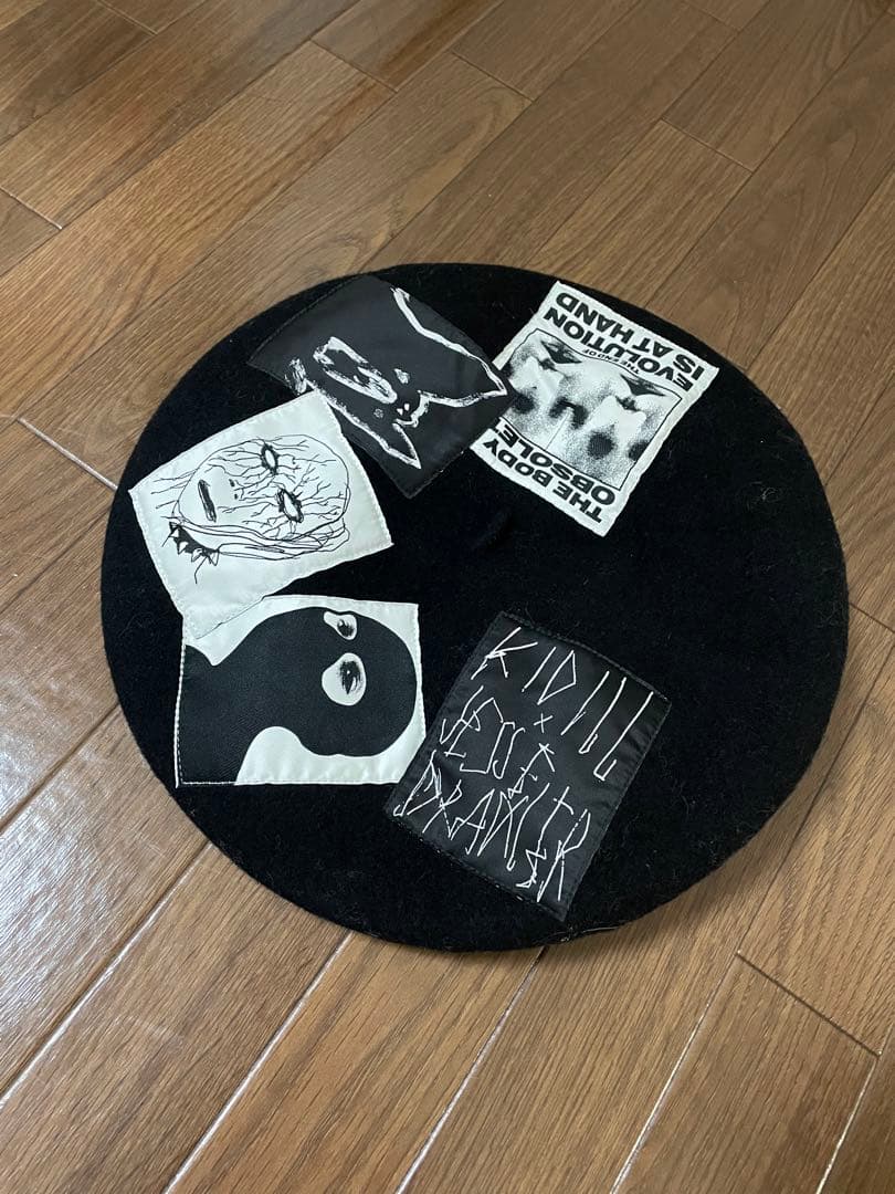 KIDILL キディル　ベレー帽 21-22AW KIDILL × CA4LA コラボ ビッグベレー帽 - メルカリ