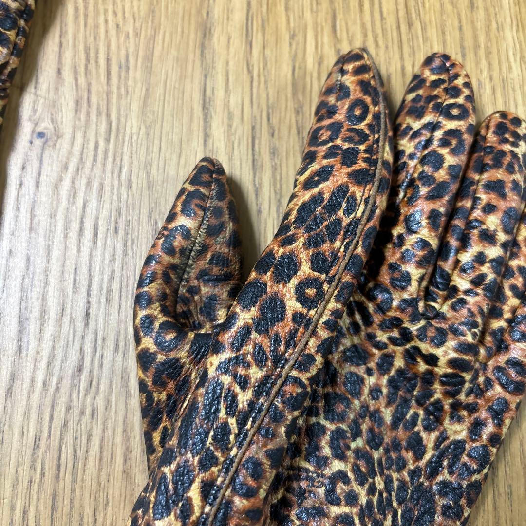 LAMP GLOVES SHORTY LEOPARDランプグローブス Mサイズ - メルカリ