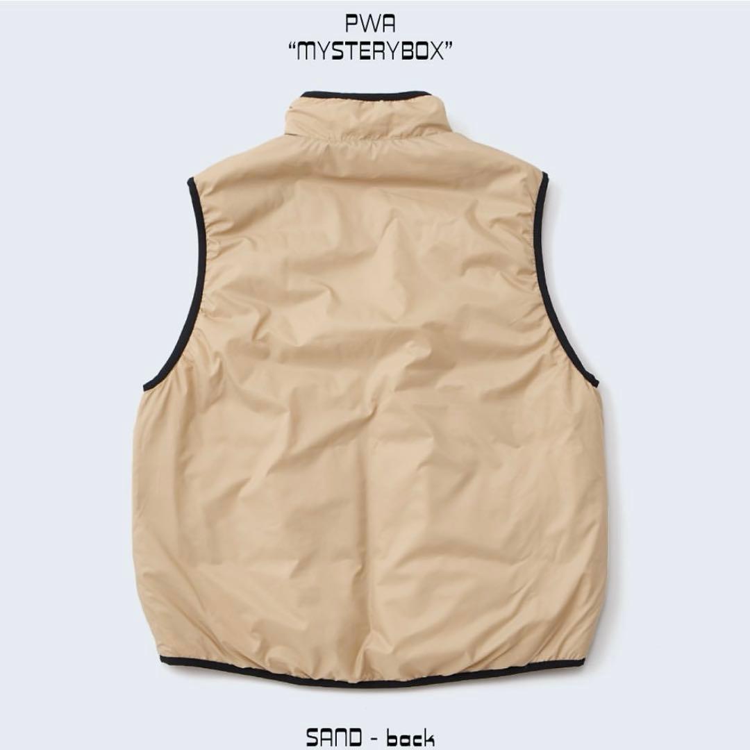 pwa MYSTERY BOX - SAND リバーシブルベスト - メルカリ