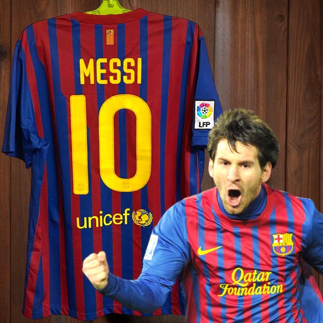 正規品』バルセロナ11/12 メッシ ユニフォーム ウェア - メルカリ
