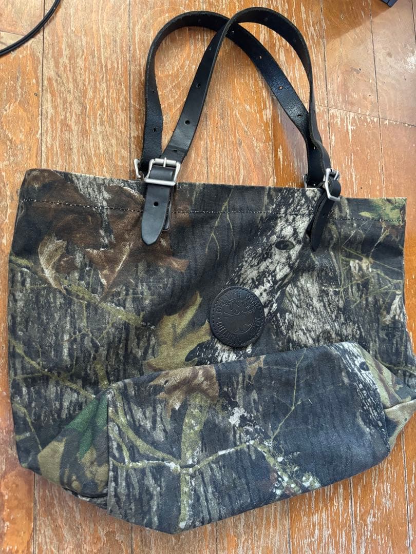 ダルースパック　トートバッグ　ツリー柄 DULUTH PACK MARKET TOTE / ダルースパック マーケット トート │ UPI