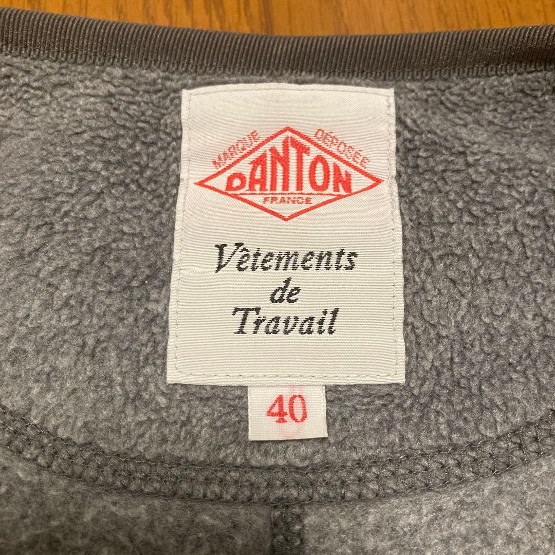 DANTON グレー フリースジャケット サイズ40 - メルカリ