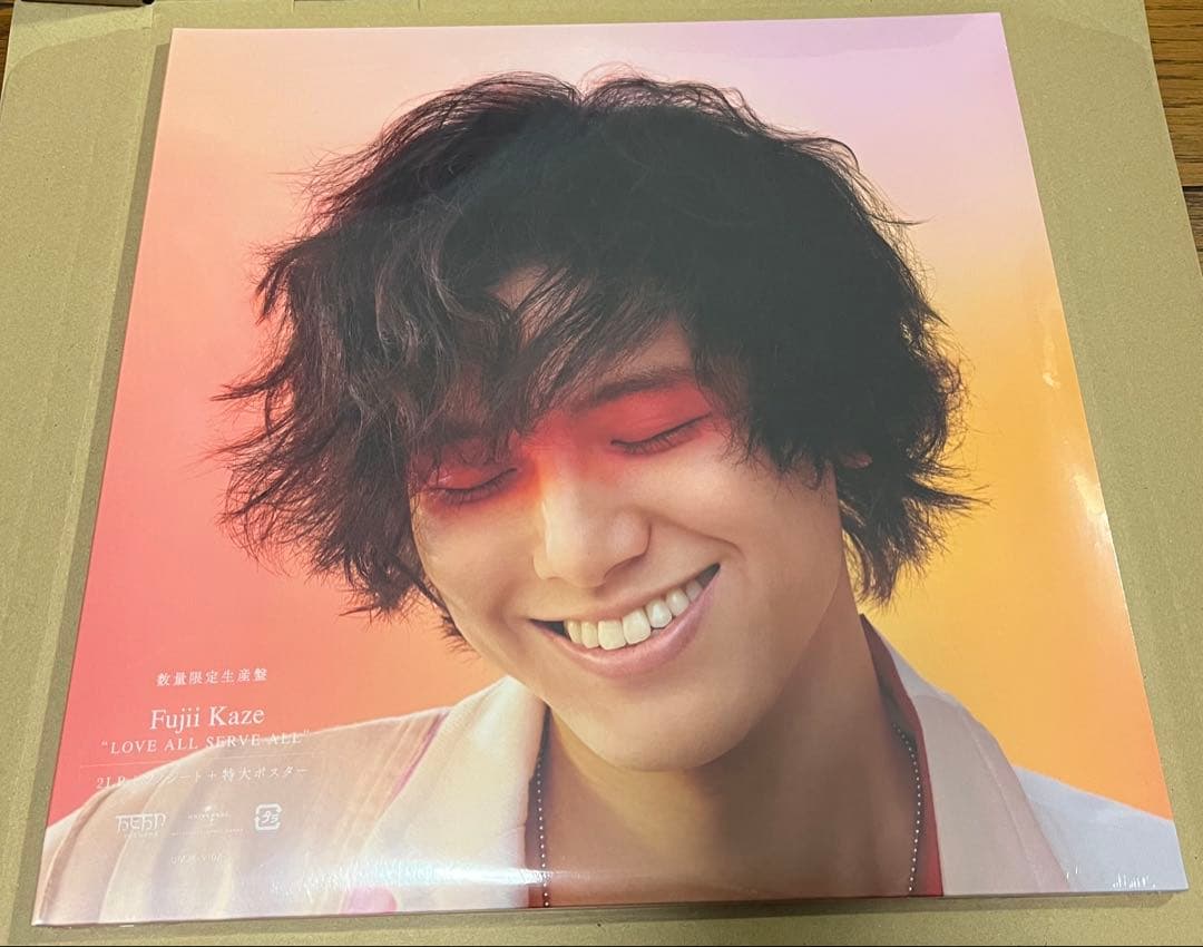 藤井風 LOVE ALL SERVE ALL レコード　初回プレス版 LOVE ALL SERVE ALL(初回盤)/藤井風 : ブックオフ1号館 ヤフー