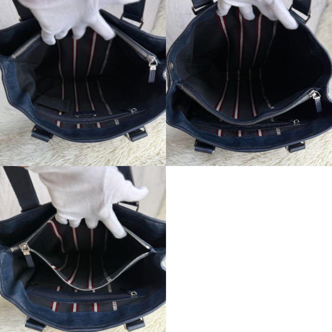 人気♡A4♡トレインスポッティング♡BALLY パンチング レザー トート