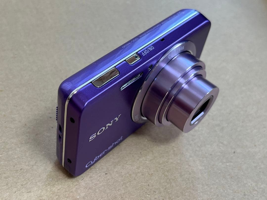 SONY ソニー サイバーショット DSC-W630 デジカメ パープル 紫 - メルカリ