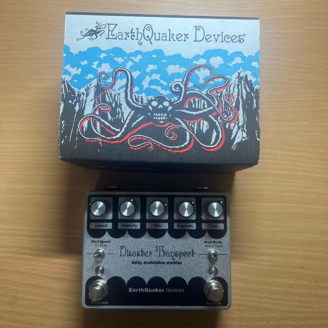 ギター EarthQuaker Devices Disaster Transport EarthQuaker Devices reissues the Disaster Transport delay pedal