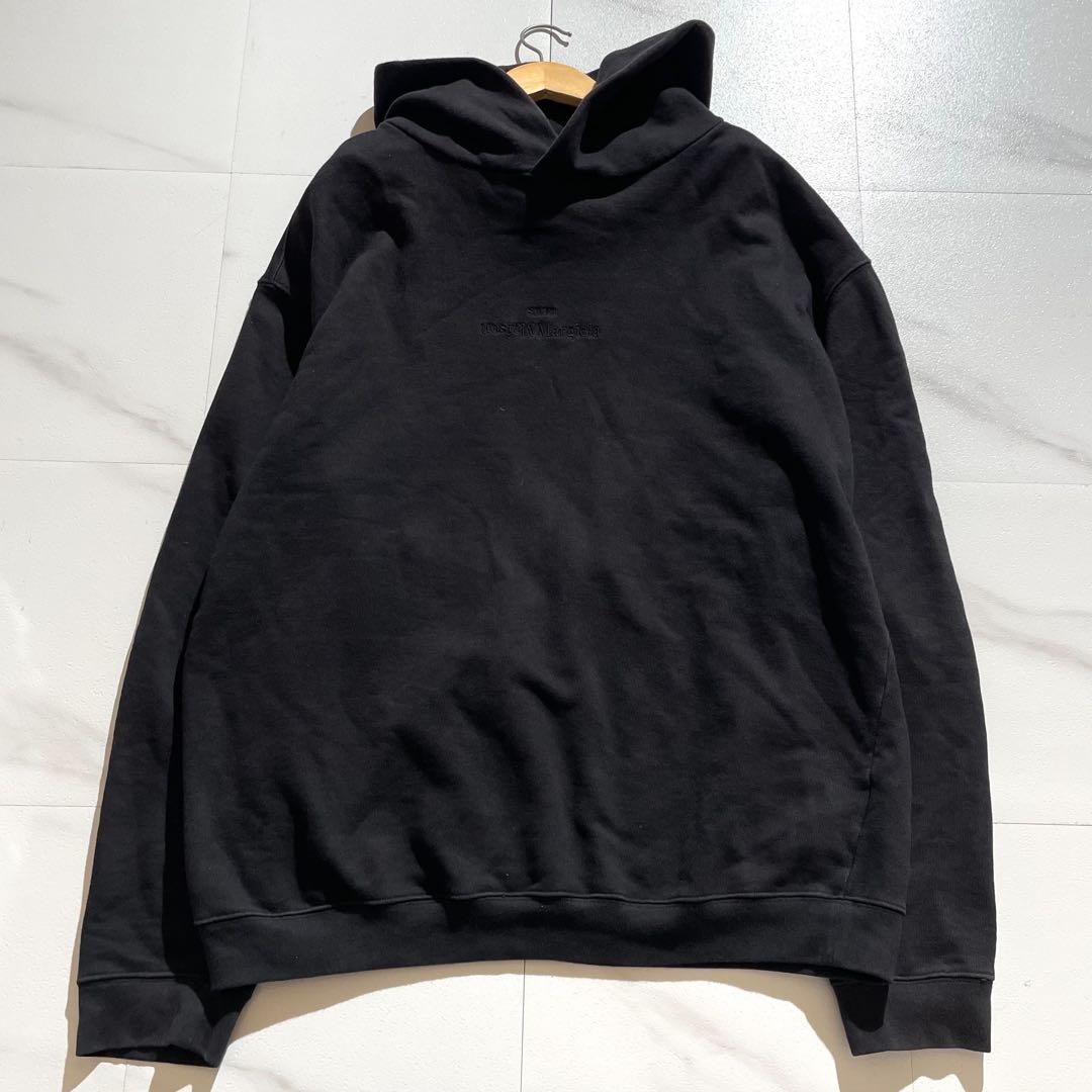 トップス MAISON MARGIELA Pullover hoodie 20AW 50 Maison Margiela - Hooded sweatshirt blue - The Corner