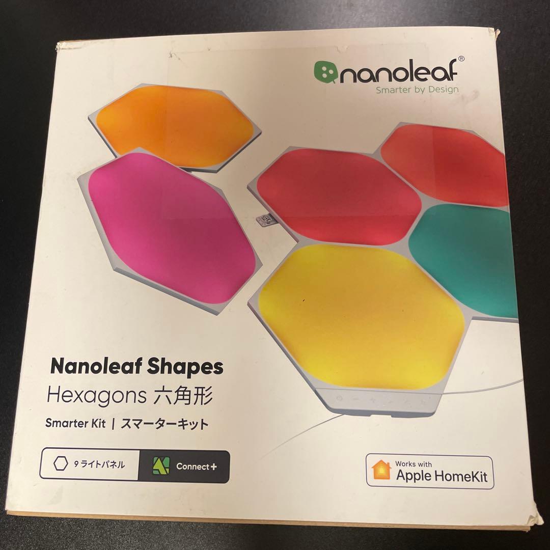 その他 Nanoleaf Shapes Hexagons Smarter Kit Elements Hexagons Starter Kit (7 Panels) - NL52-K-7006HB-7PK
