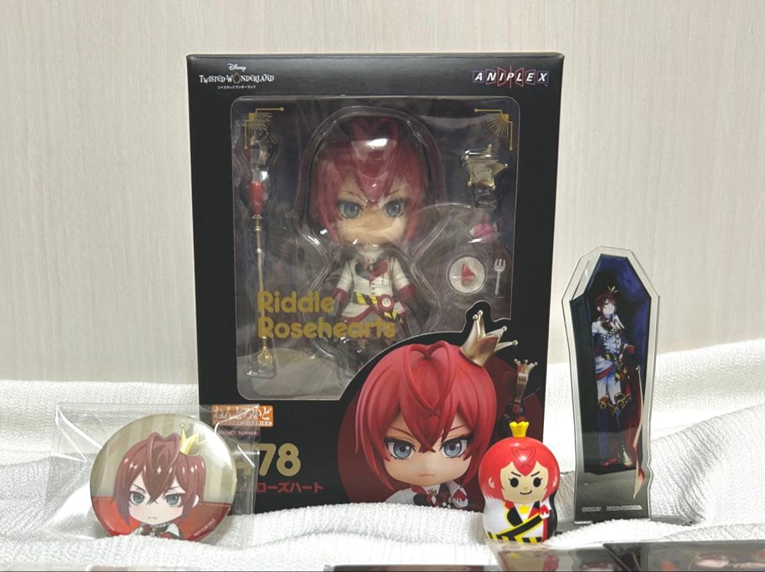 ツイステッドワンダーランド　リドル　ねんどろいど　特典付き リドルローズハート ねんどろいど 特典付き ツイステッド