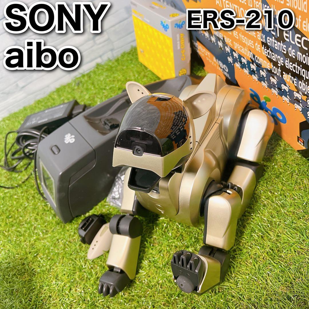AIBO ゴールド ERS-210 ＆ AIBOライフ アイボ SONY ソニー - メルカリ