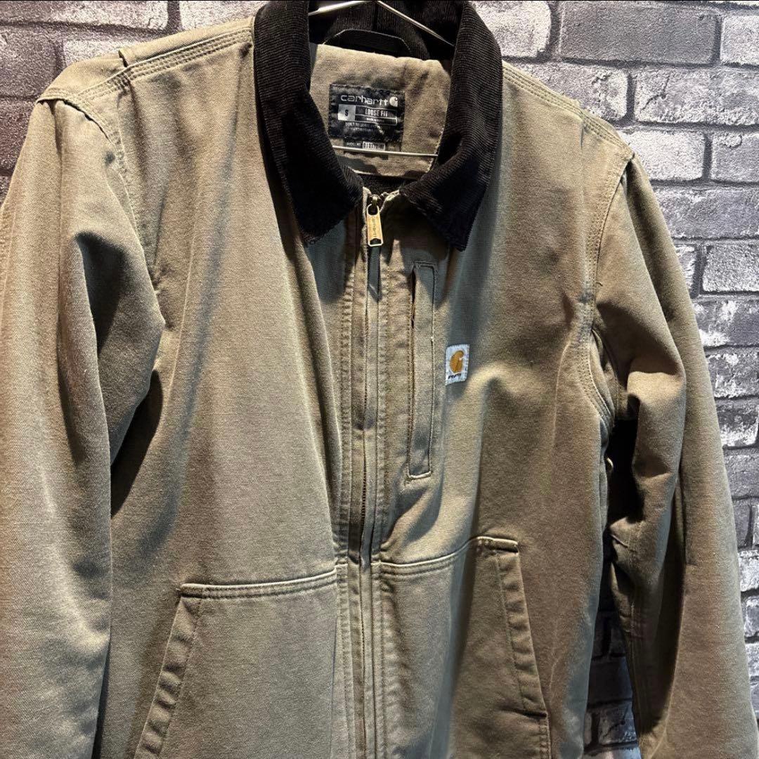 Carhartt フルスイングジャケット carhartt カーハート フルスイング クライダージャケット 茶 XL | 古着