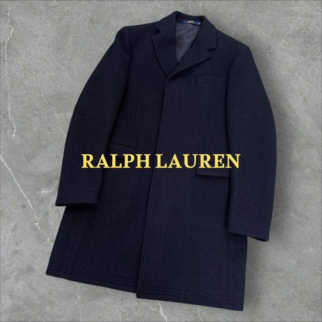 ラルフローレン チェスターコート ネイビー 濃紺 RALPH LAUREN ラルフローレン RALPH LAUREN POLO RALPH LAUREN ウールチェスター