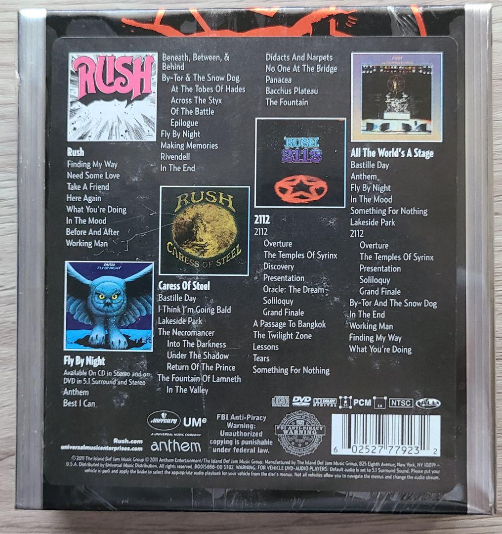 RUSH /ラッシュ スタジオアルバム15タイトル紙ジャケBOXセット(輸入盤
