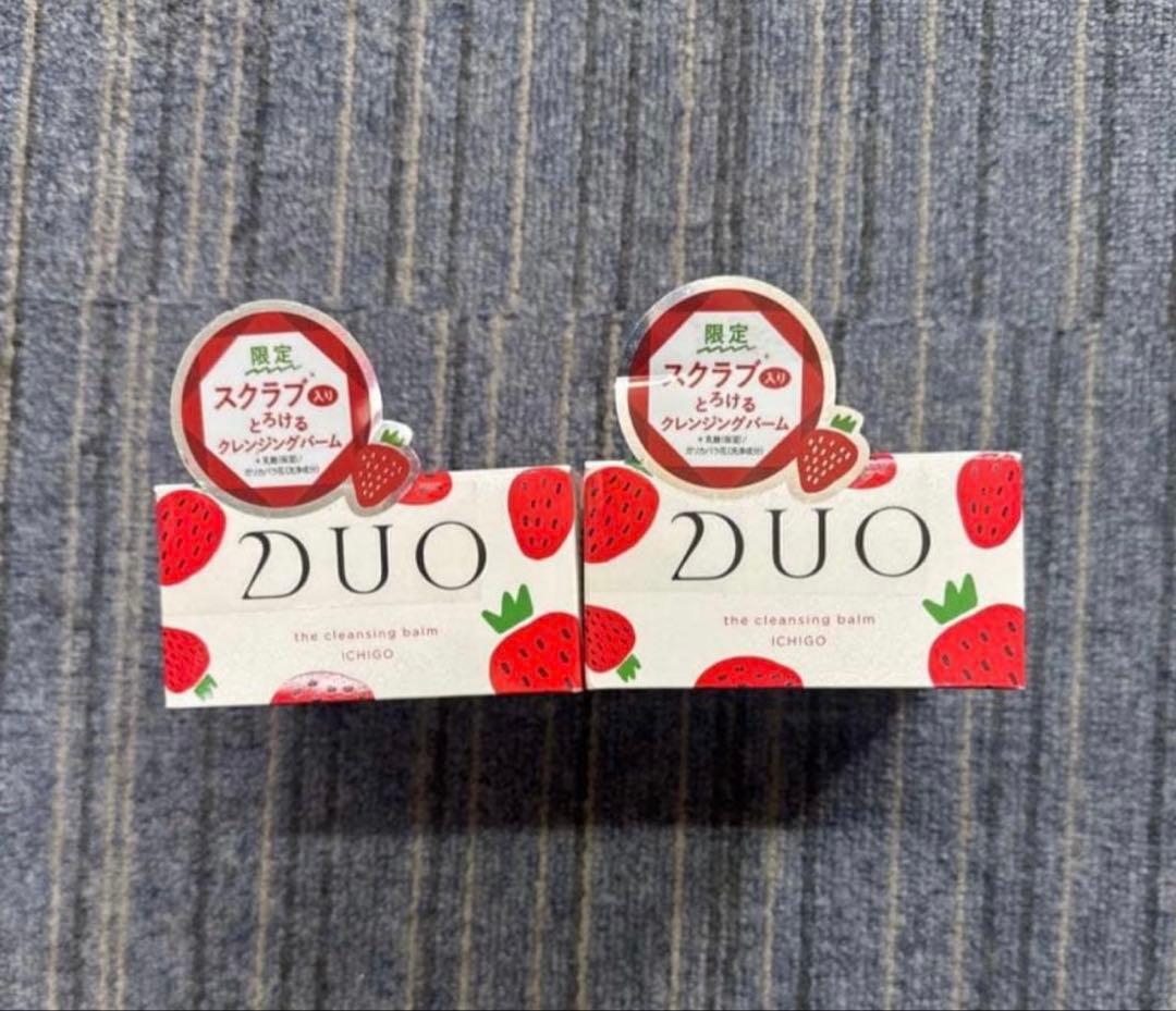 【にしやん】DUO クレンジングバーム いちご 7個セット にしやん様専用】DUO クレンジングバーム いちご 7個セット 匿名配送