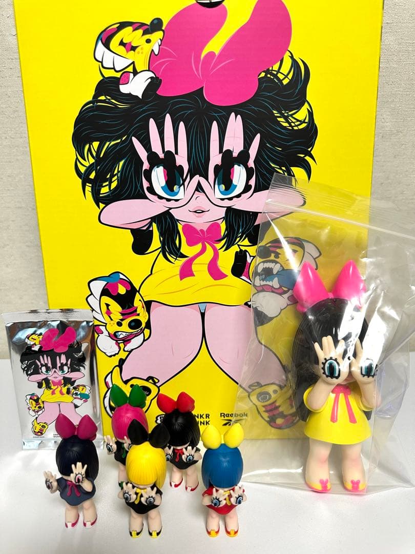 Reebok GRAPE BRAIN 27.0 にぎるちゃんソフビ　フィギュア GRAPE BRAIN®︎ Reebokコラボ