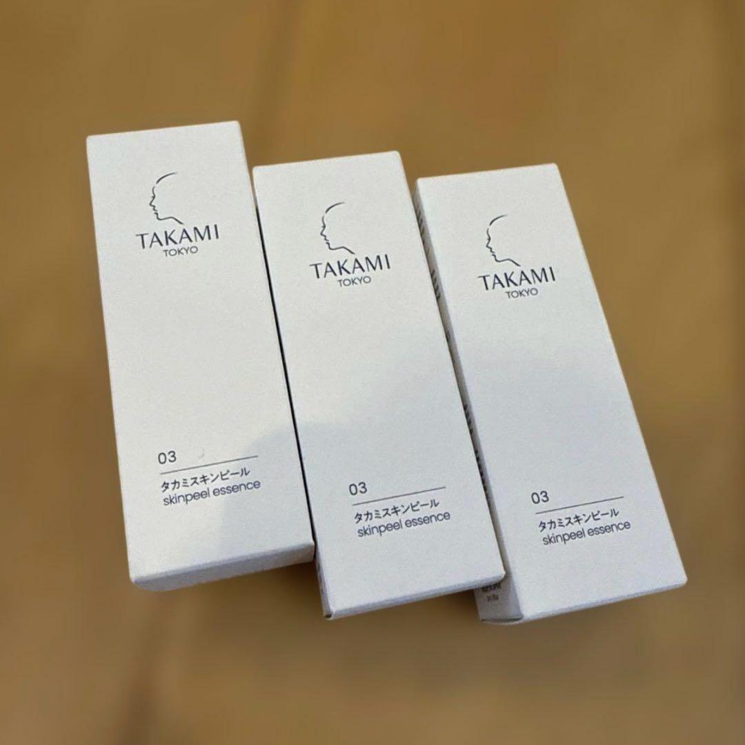 【未開封定期便】タカミスキンピール角質美容液 3本セット　正規品 楽天No.1美容液◇タカミスキンピール お試しセット 角質美容スターター