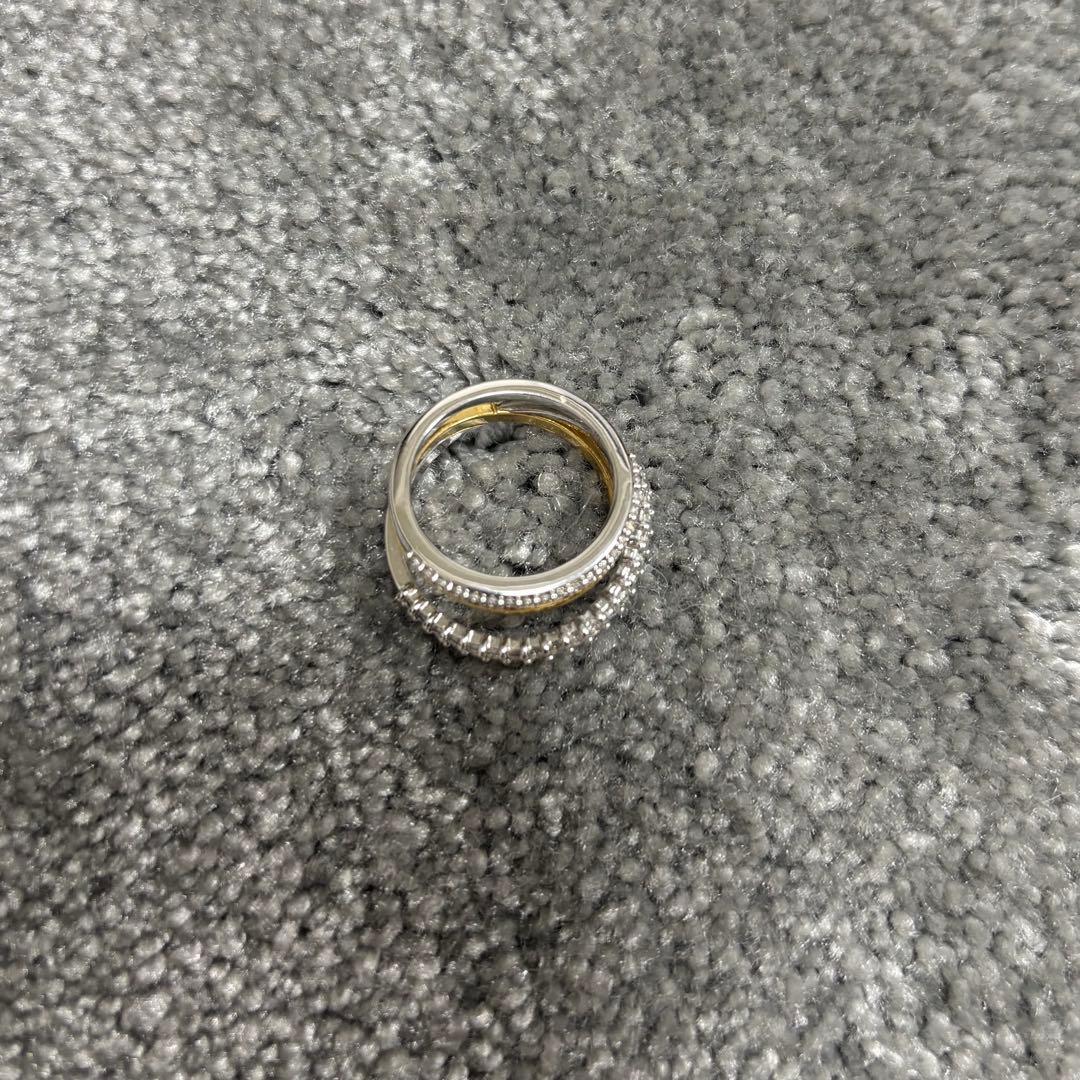 SWAROVSKI Hyperbola リング 52 試着のみ - メルカリ