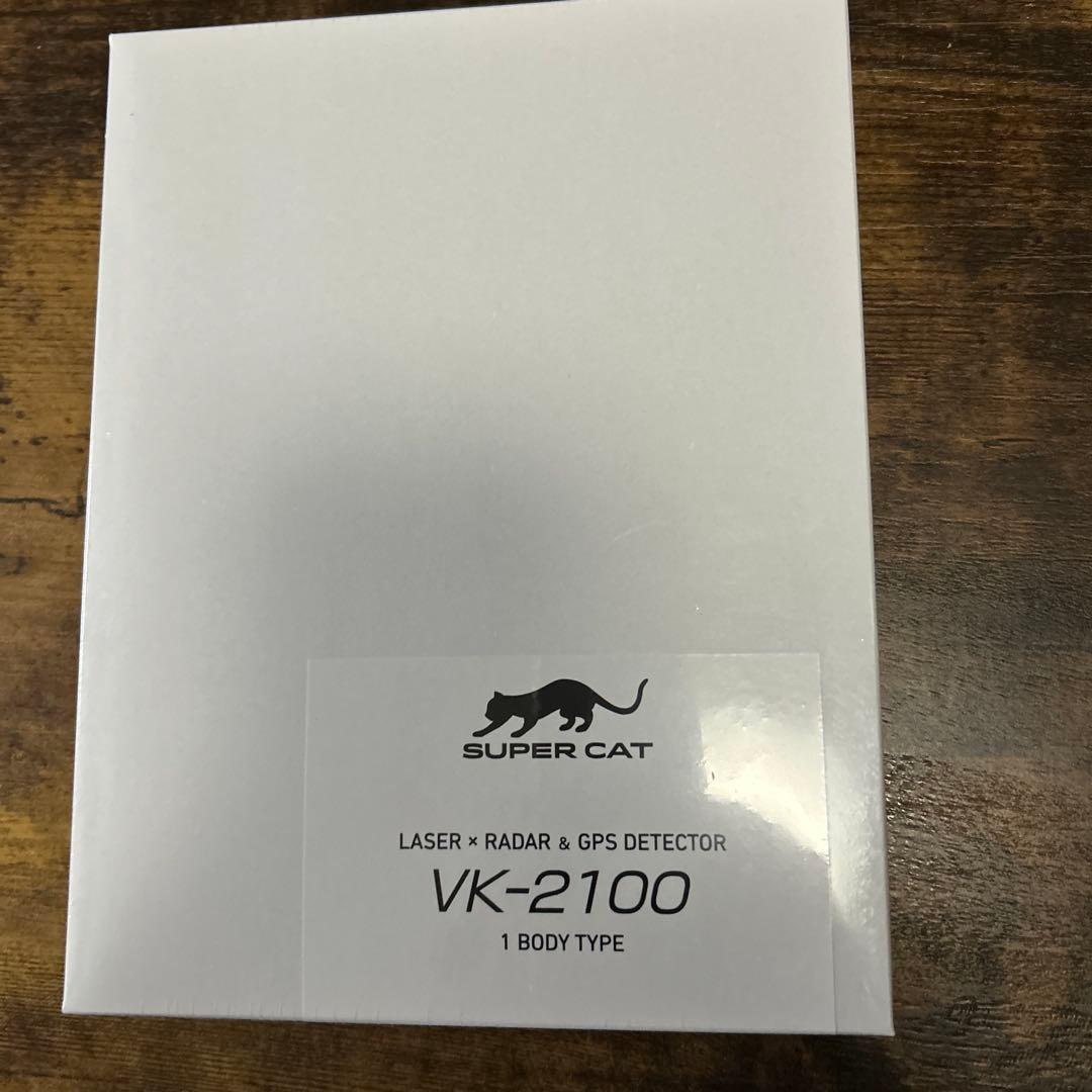 SUPER CAT VK-2100 レーダー探知機本体 SUPER CAT ユピテル VK-2100 レーザー＆レーダー探知機 無線LAN搭載