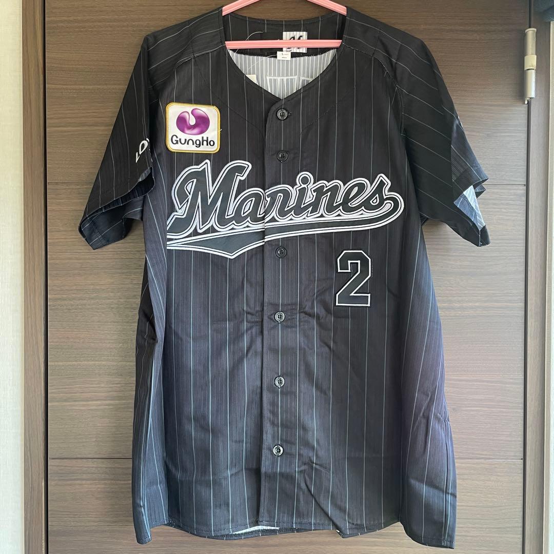 千葉ロッテマリーンズ レプリカユニフォーム ビジター2019 藤原恭大 L 楽天市場】藤原恭大 千葉ロッテマリーンズ グッズ ユニフォーム