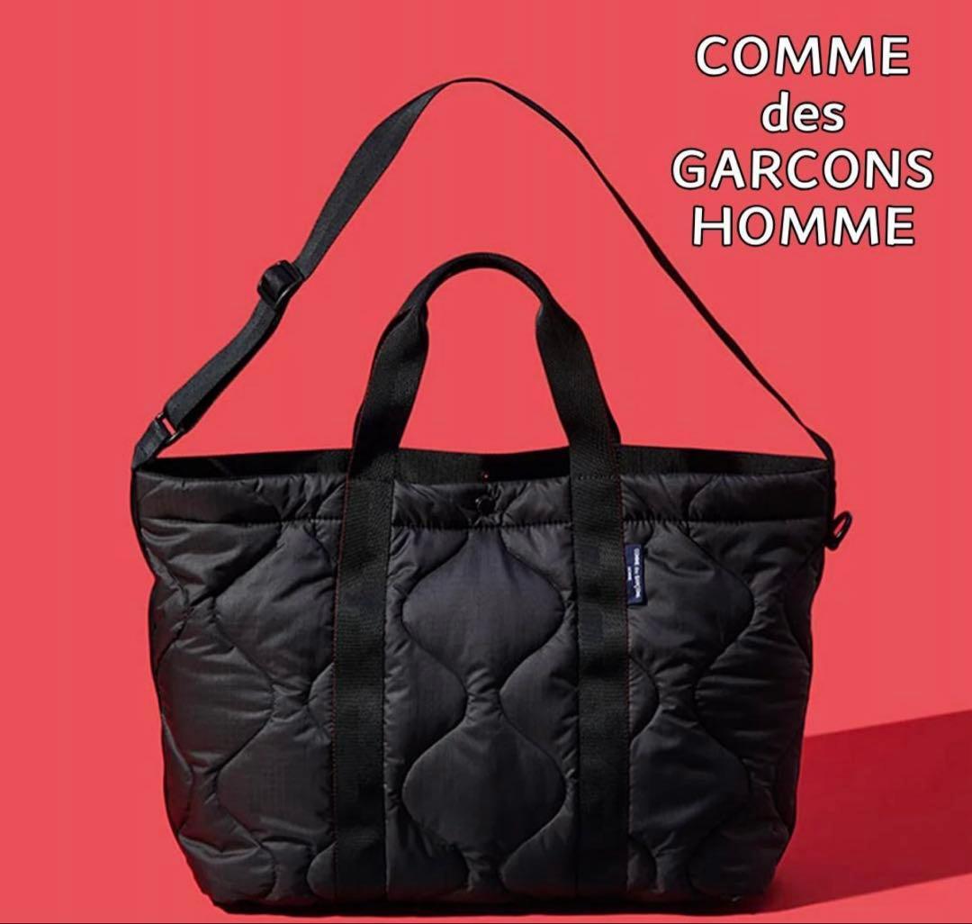 コムデギャルソンオム 2way トートバッグ 23AW ブラック COMME des GARCONS HOMME(コム デ ギャルソン・オム) 