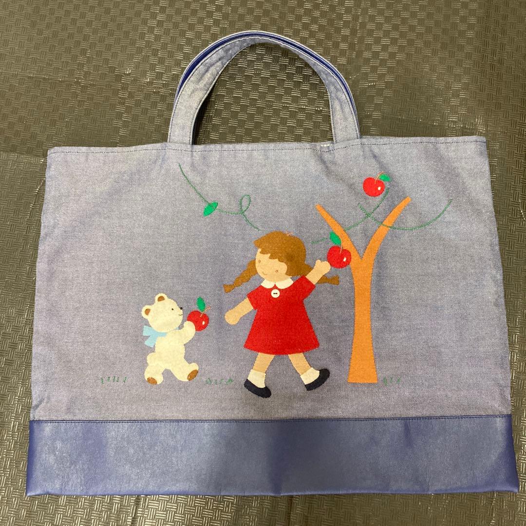 ♡美品ファミリア鞄♡レッスンバック　ネイビー　ファミちゃん　値下げ レッスンバッグ | ファミリア公式サイト