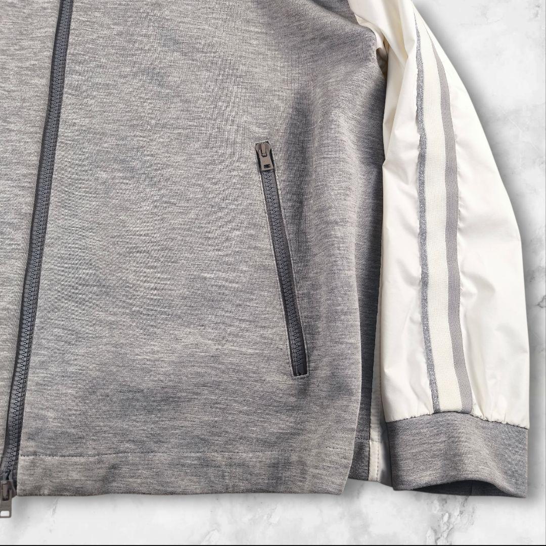 みっちゃん様】HERNO ヘルノ ジップアップ 切り替え パーカー 48 L