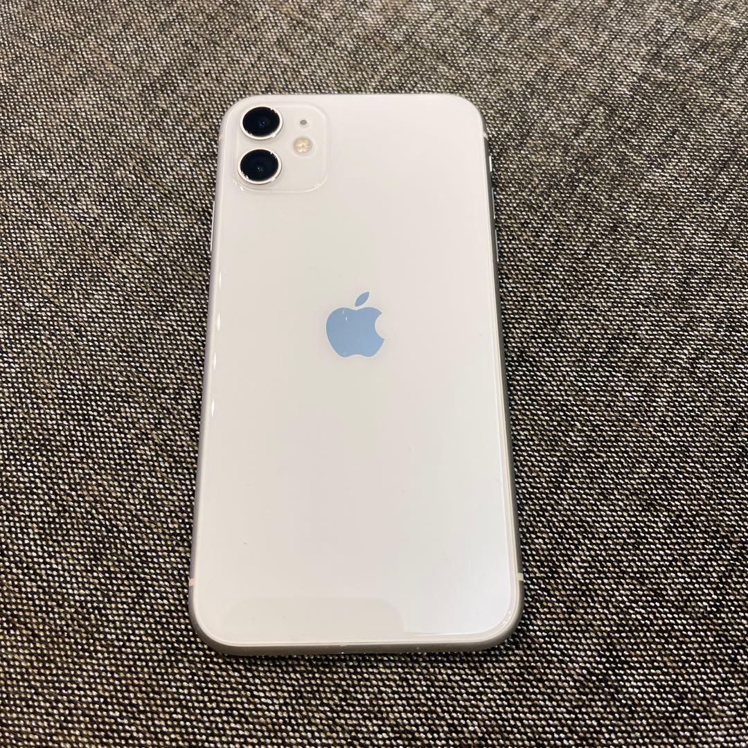 SIMフリー　iPhone 11 ホワイト 本体　128GB 美品 iPhone 11 iPhone11 128GB ホワイト SIMフリー 中古 本体 良品 スマホ