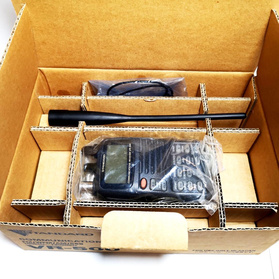 A945♥希少！スタンダード受信機 VR-500 使えますがジャンク扱いで