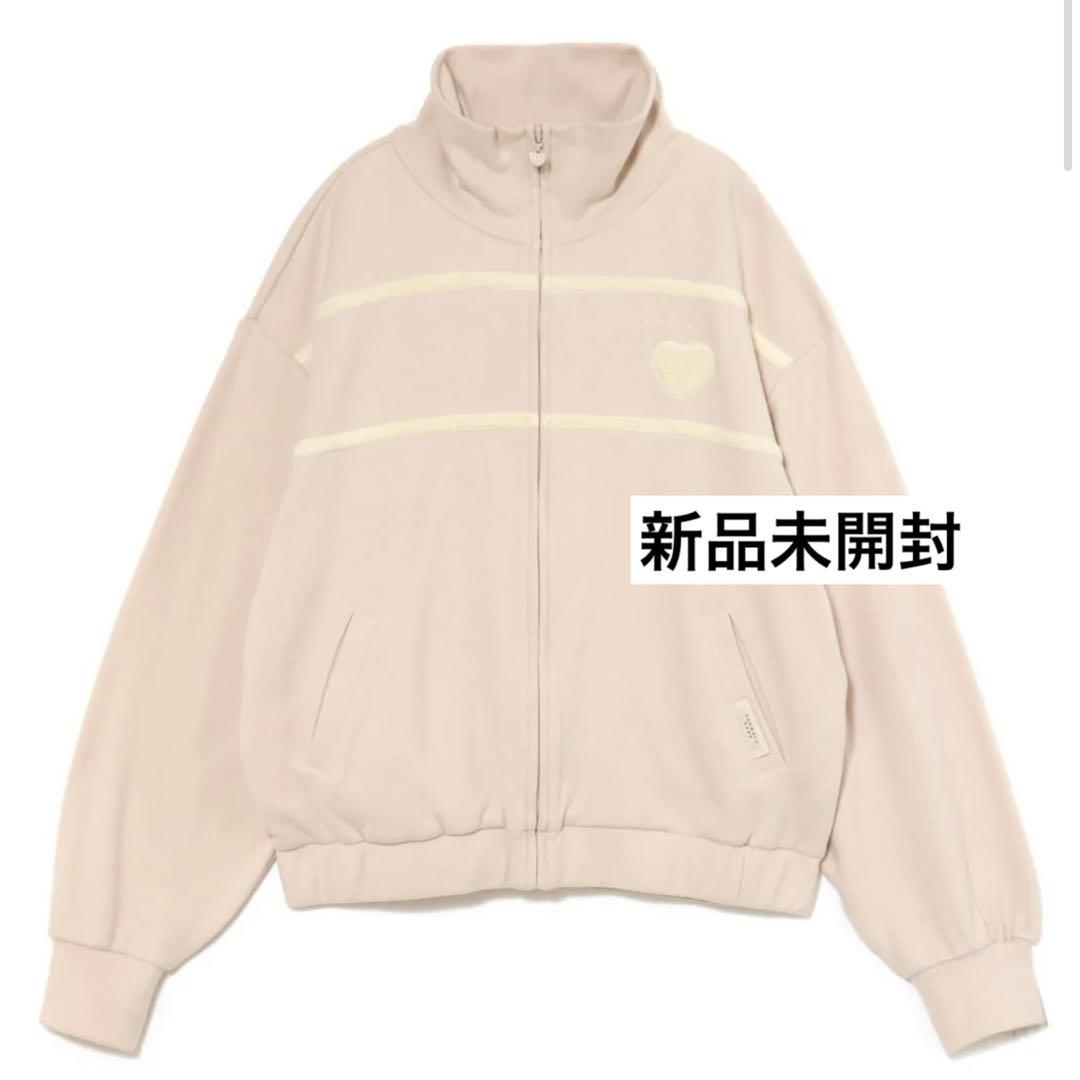 トップス Milky pile heart zip tops 13335986_53742703_600.jpg