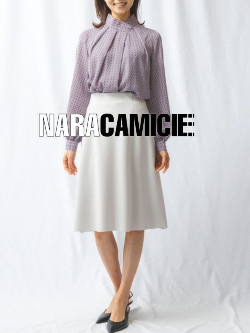 ちー様専用】ナラカミーチェ♦️TVドラマ✨ジョーゼット幾何アシンメトリ