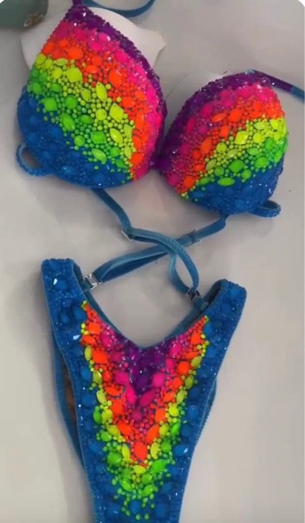 JBBFボディフィットネス・ウェルネス用ビキニ - メルカリ