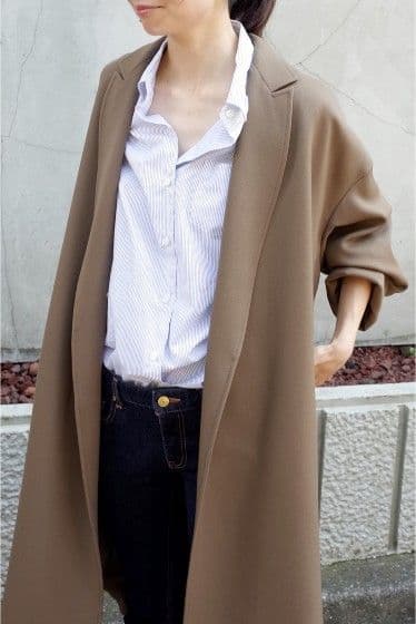 MUSE de Deuxieme Classe ボタニーツイルオーバーコート - メルカリ