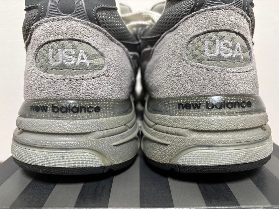 公式当選インソール未使用　New Balance 993 Gray 26.5cm