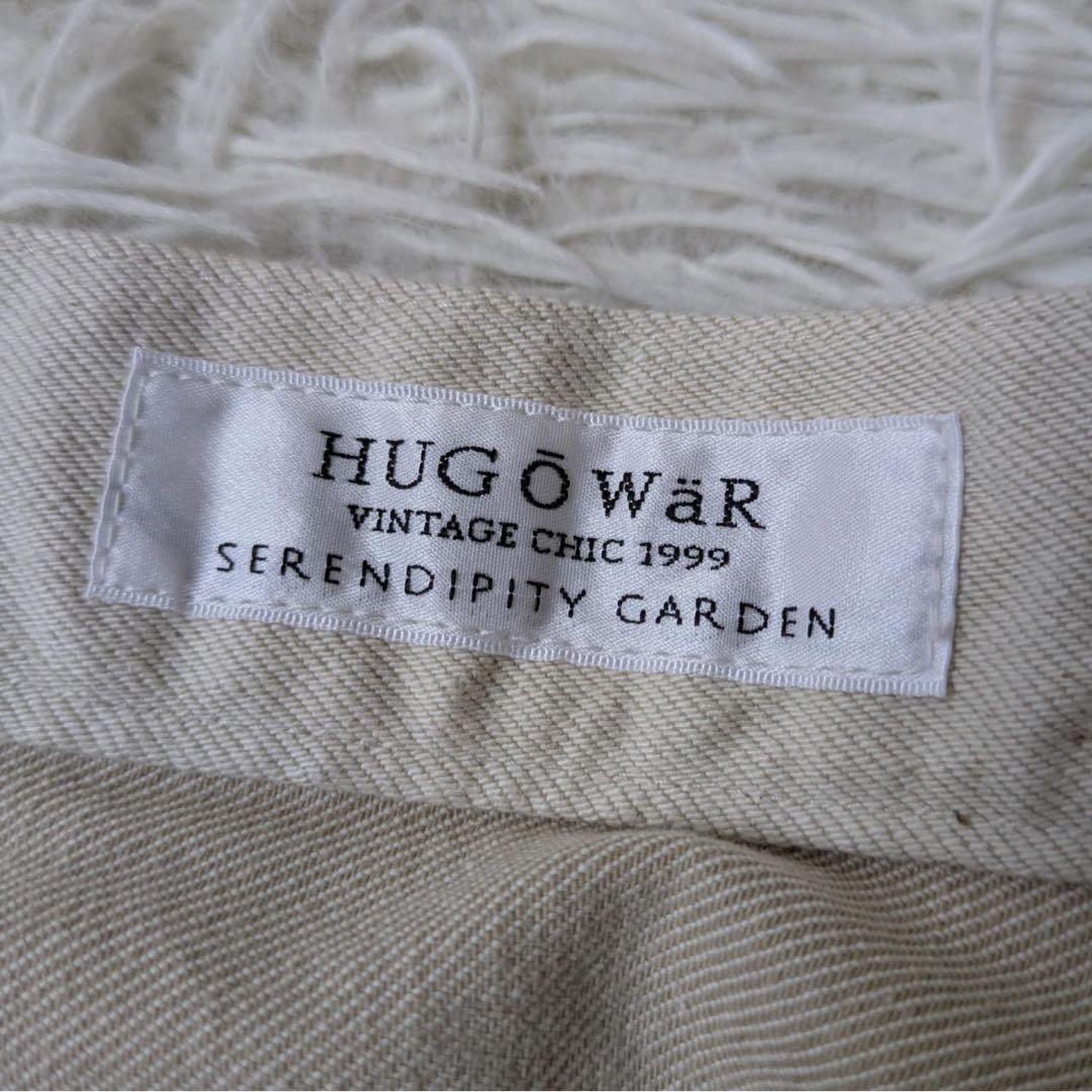 《新品タグ付》HUG O WaR/ハグオーワー　バルーンデニムパンツ　サイズL