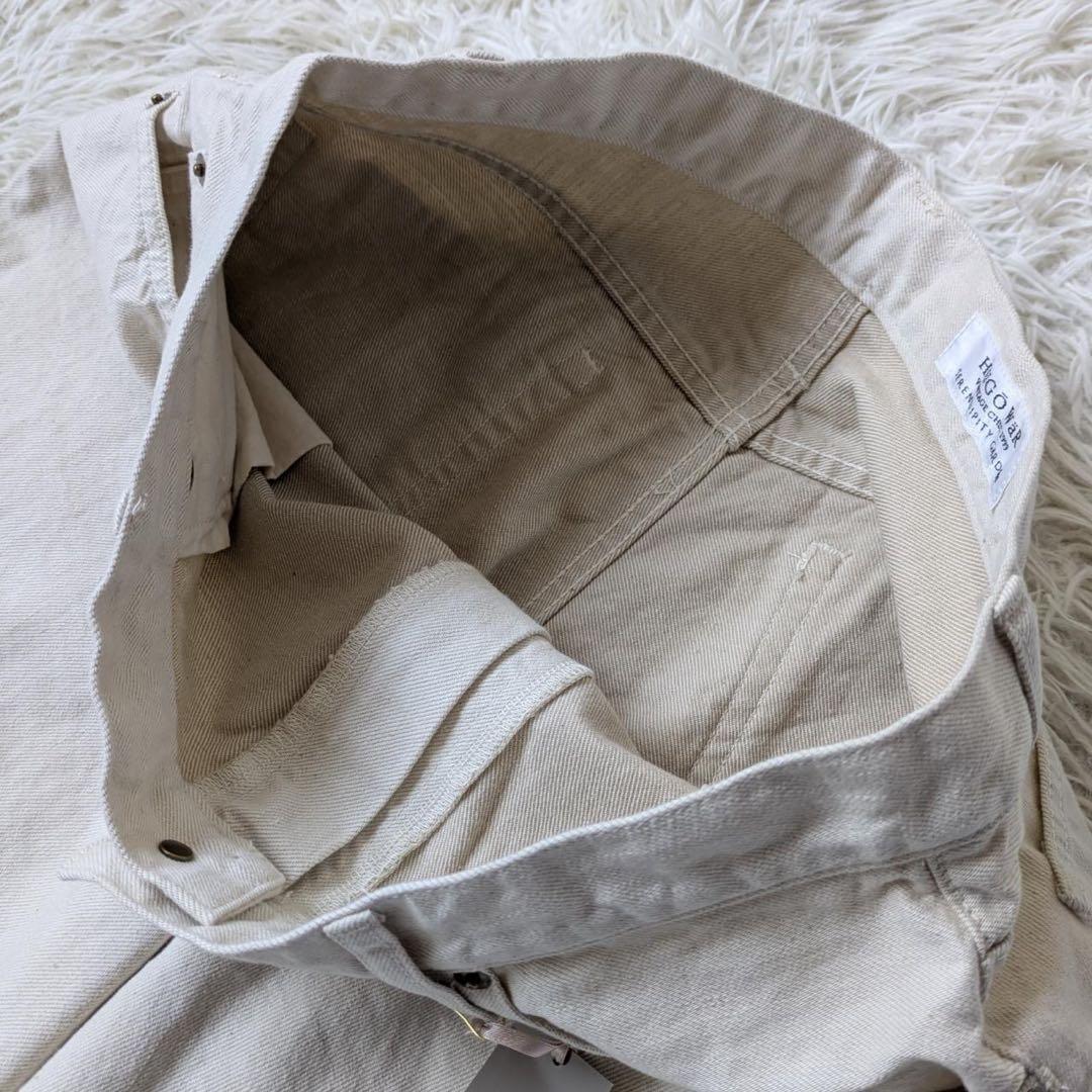 《新品タグ付》HUG O WaR/ハグオーワー　バルーンデニムパンツ　サイズL